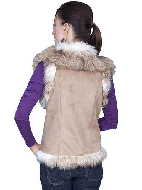 (image for) Fashionable faux fur vest